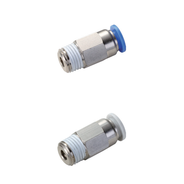 CVPC macho válvulas de retención rectas conector recto